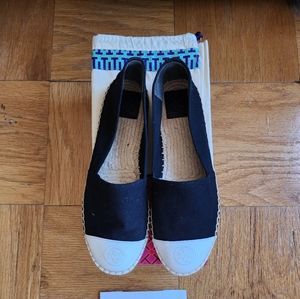 NEW! Tory Burch Colorblock Espadrilles, Sz 8